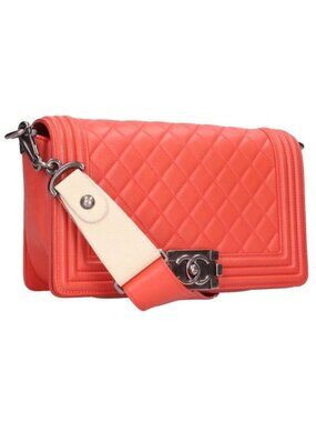 Chanel 25 Lambskin Chain Shoulder Bag